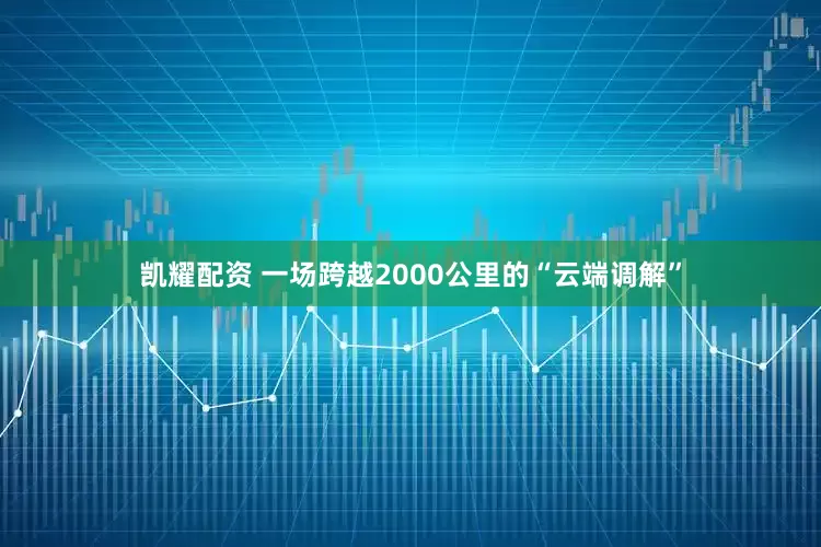 凯耀配资 一场跨越2000公里的“云端调解”